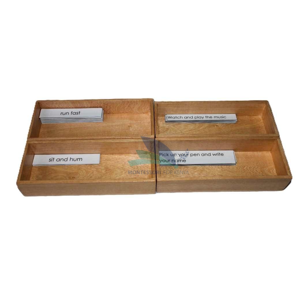 Command Cards Box 1-4 and Boxes