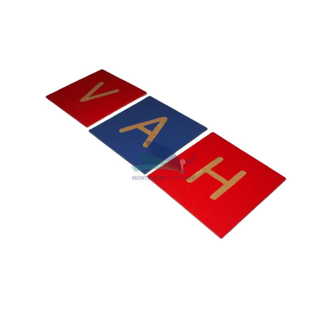 Sandpaper Letters - Capital Letters and Box