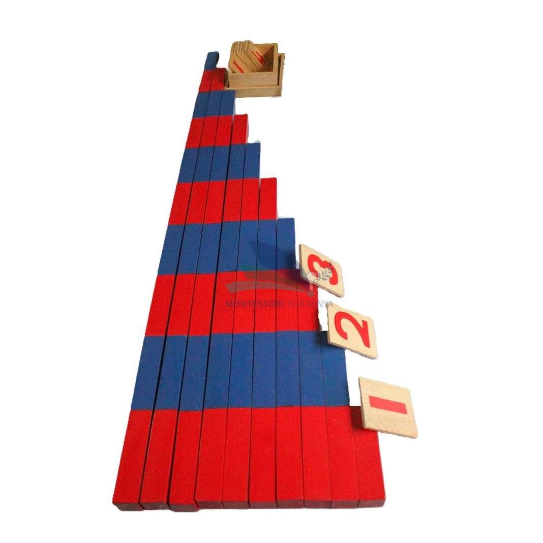 Number Rods, Cards and Box